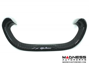 Alfa Romeo 4C Steering Wheel Trim - Carbon Fiber - Steering Wheel Badge Alfa Romeo 4C Steering Wheel Trim - Carbon Fiber - Steering Wheel Badge